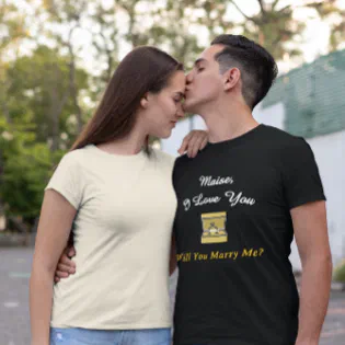 Proposal - Will You Marry Me Engagement Tri-Blend Shirt