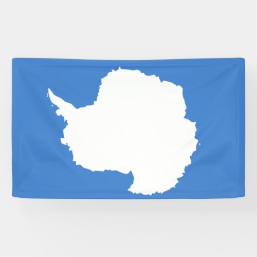 Proposed Flag of Antarctica by Graham Bartram Banner