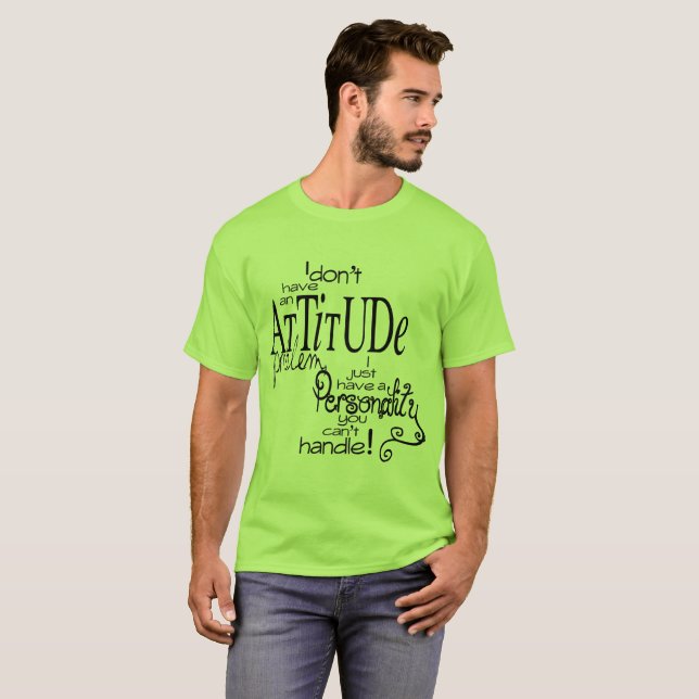 Propositional attitude Quotation Saying Motivation T-Shirt (Front Full)