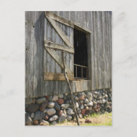 Propped Open Barn Door