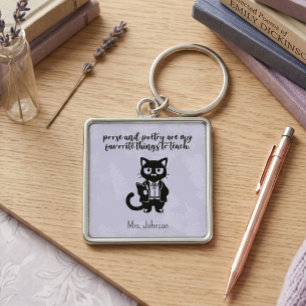 Prose And Poetry Favorite Things To Teach Design Keychain
