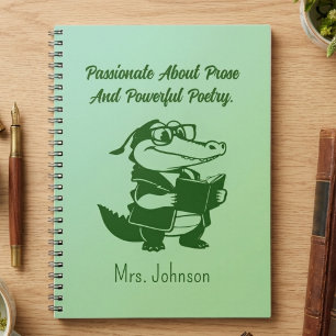 Prose & Poetry Passionate Literary Design Notebook