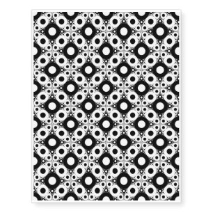 Prosecco — Black & White — Temporary Tattoos