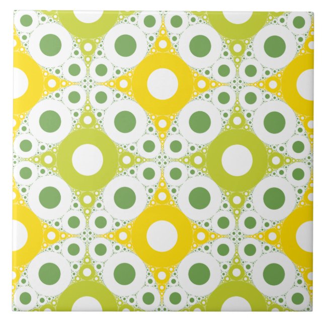 Prosecco — Lime Spritzer — Ceramic Tile (Front)