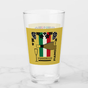 Prosecco sparkling wine glass