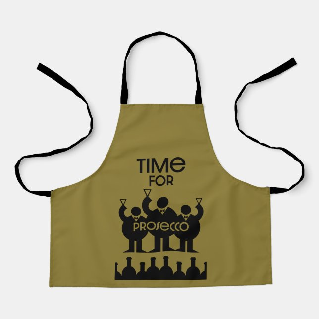 Prosecco Wine Drinkers Apron (Front)