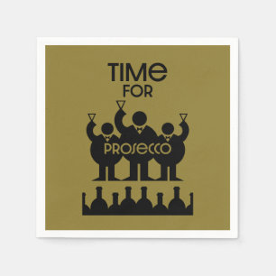 Prosecco Wine Drinkers Napkins
