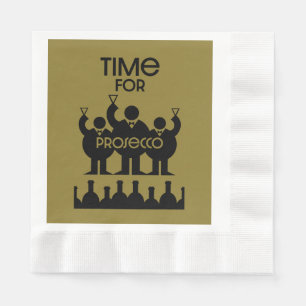 Prosecco Wine Drinkers Napkins