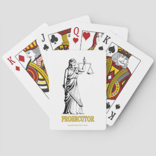 PROSECUTOR POKER CARDS