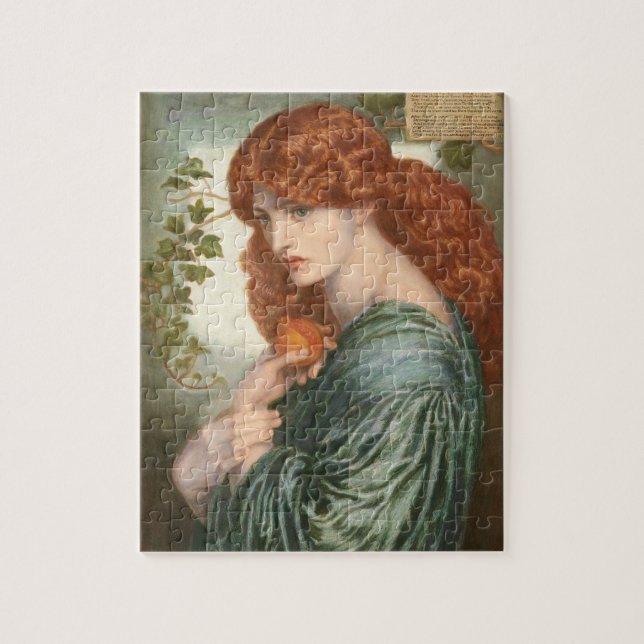 Proserpine by Dante Gabriel Rossetti Jigsaw Puzzle (Vertical)