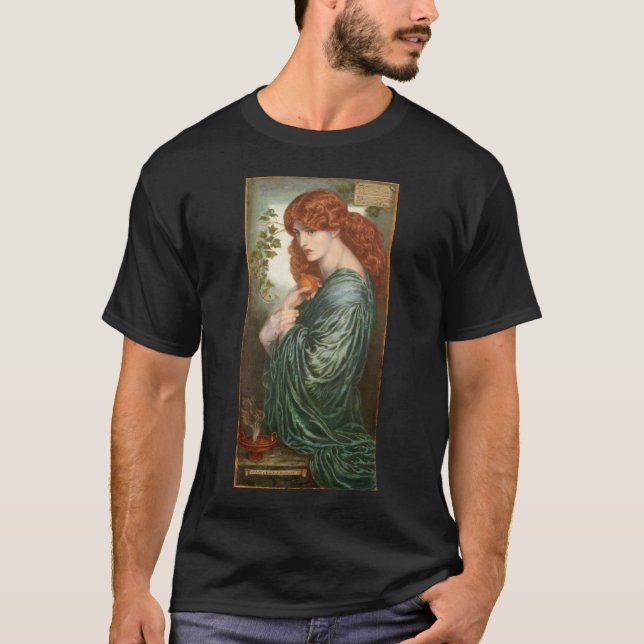 Proserpine by Dante Gabriel Rossetti T-Shirt (Front)