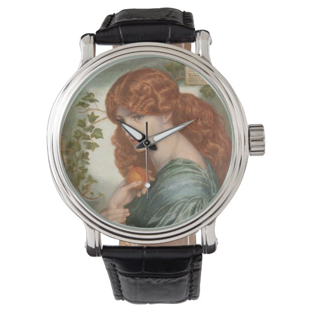 Proserpine by Dante Gabriel Rossetti Watch (Front)