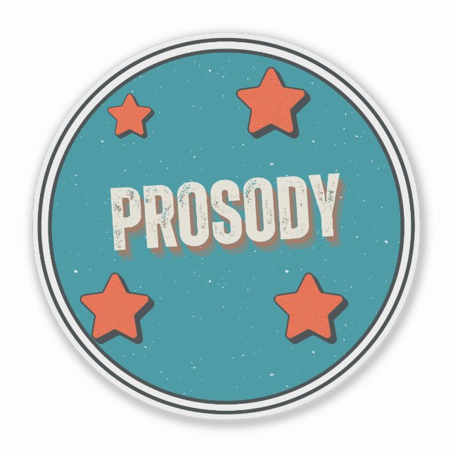 Prosody Sticker (Front)