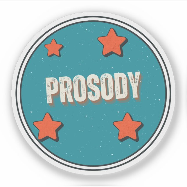 Prosody Sticker (Front)