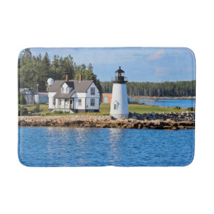 Prospect Harbor Lighthouse, Maine Bathroom Mat