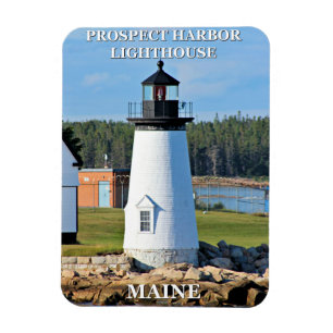 Prospect Harbor Lighthouse, Maine Photo Magnet