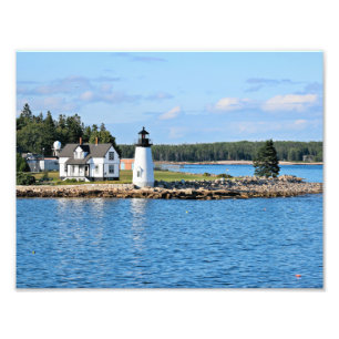 Prospect Harbor Lighthouse, Maine Photo Print