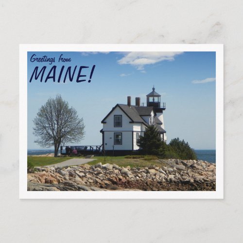 Prospect Harbor Lighthouse Postcard