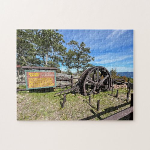 Prospect Mountain in Lake George New York Jigsaw Puzzle