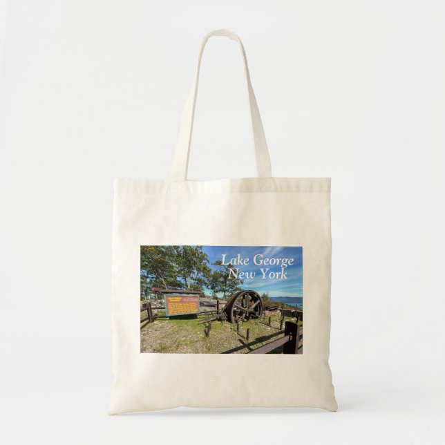 Prospect Mountain in Lake George New York Tote Bag (Front)