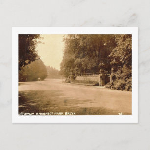 Prospect Park Entrance, Brooklyn, New York Vintage Postcard