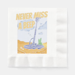 Prospecting Miner - Gems Mining Prospector Napkins