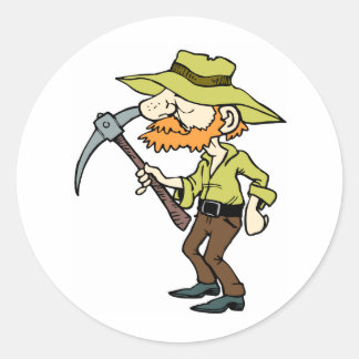 Prospector Classic Round Sticker