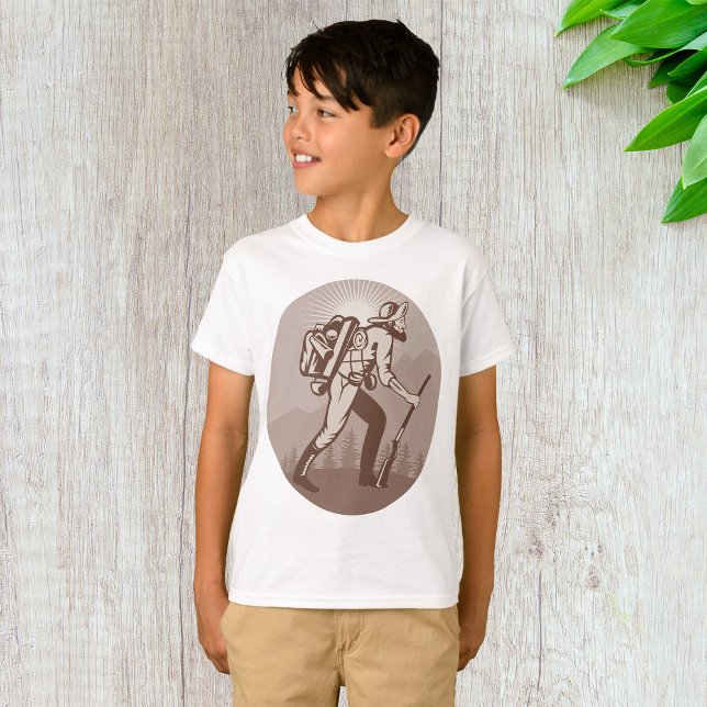 Prospector Miner Hiking T-Shirt (Creator Uploaded)