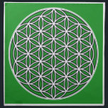 prosperity5 cloth napkin<br><div class="desc">The flower of Life is used in all religions. It is considered sacred with healing energy within the symbol. Use for your crystal grids, sacred altars and for your personal use. Use your intuition to use the design for your particular intention or prayer. This design was created to use for...</div>