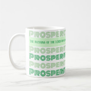 Prosperity Bible Verse Proverbs Coffee Mug