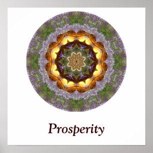 Prosperity Mandala Poster
