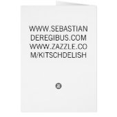 PROSPERIY PUSSY KITSCH CARD (Back)