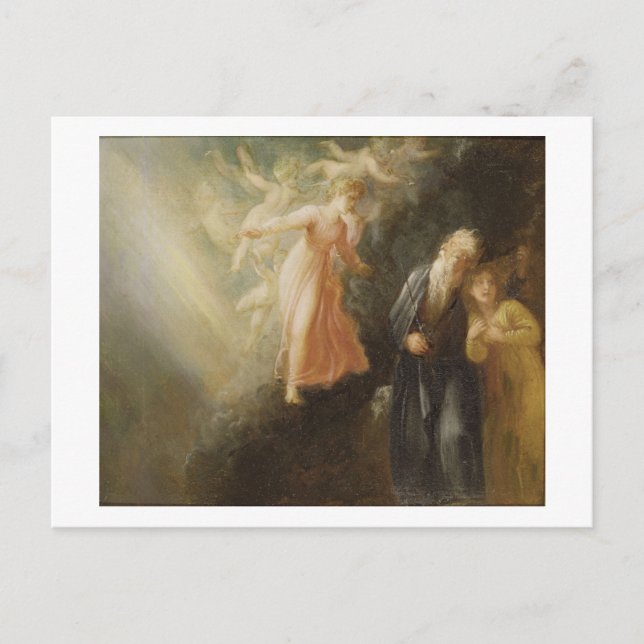 Prospero, Miranda and Ariel, from 'The Tempest', c Postcard (Front)