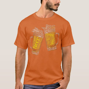 Prost Cheers Oktoberfest Beer Mugs T-Shirt