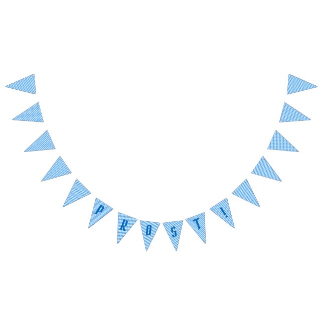 Prost Octoberfest Bavarian  Bunting Flags (All)