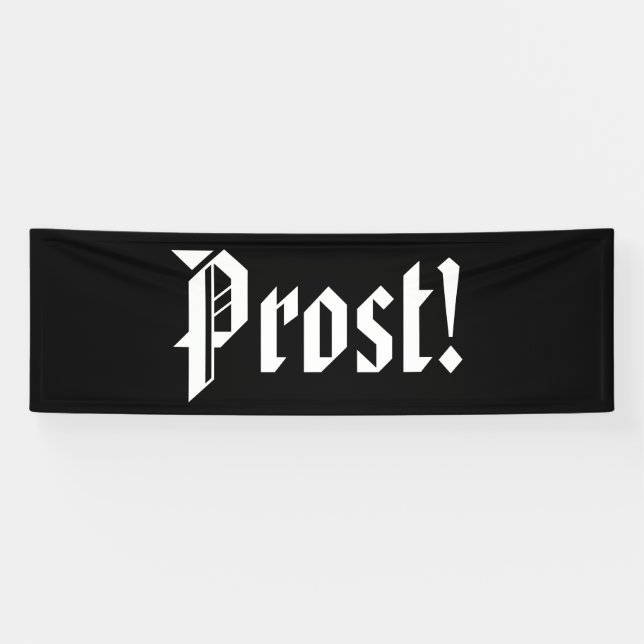 Prost Oktoberfest Banner (Horizontal)