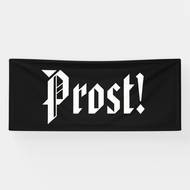 Prost Oktoberfest Banner (Horizontal)
