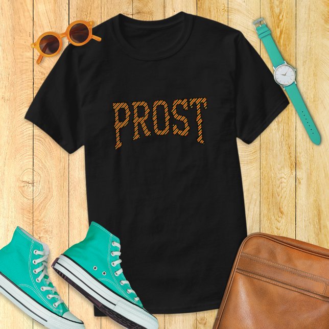 Prost Oktoberfest Design Bavarian Beer Festivals T-Shirt (Creator Uploaded)