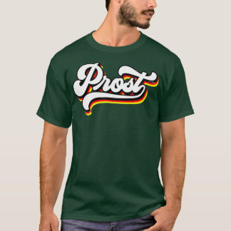Prost Oktoberfest Retro Bavarian Munich German Bee T-Shirt