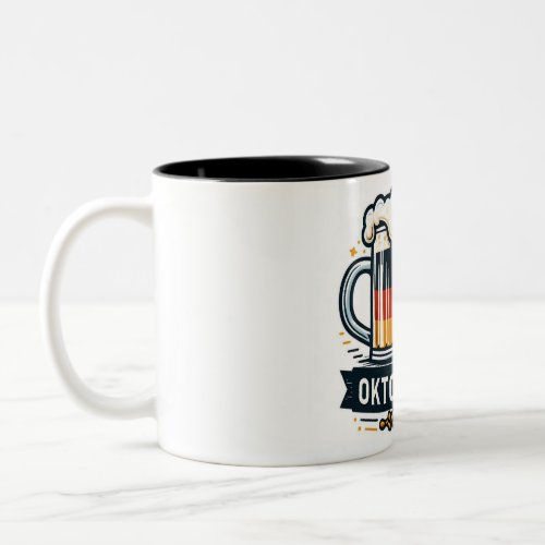 Prost Perfect Printed Oktoberfest  Two_Tone Coffee Mug