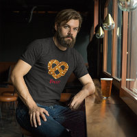 Prost Pretzel Heart Oktoberfest Customizable