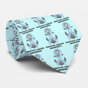 Prostate Cancer Anchor of Hope Neck Tie
