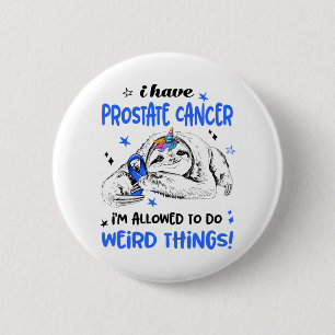 Prostate Cancer Awareness Month Ribbon Gifts Button