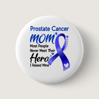 Prostate Cancer Awareness Month Ribbon Gifts Button