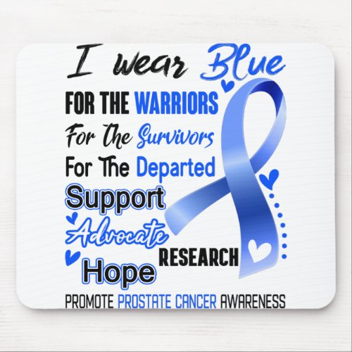 Prostate Cancer Awareness Month Ribbon Gifts Mouse Pad