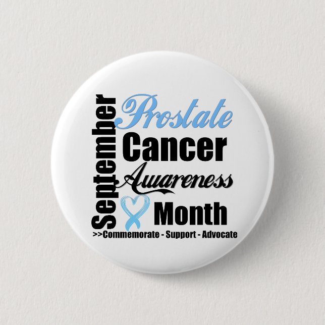 Prostate Cancer Awareness Month v14 Button (Front)