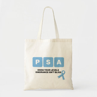 Prostate Cancer Awareness PSA  Tote Bag