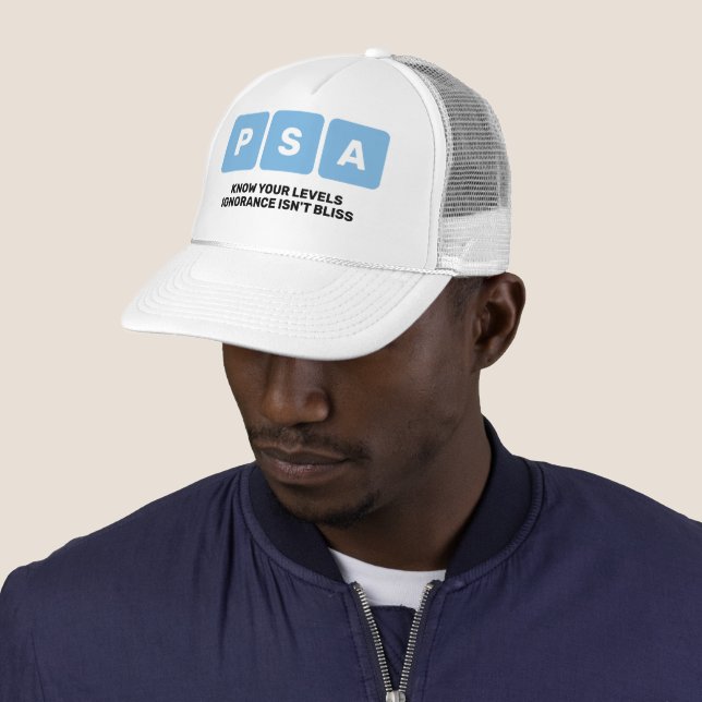 Prostate Cancer Awareness PSA  Trucker Hat (In Situ)