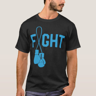 Prostate Cancer Awareness Survivor Fighter Ribbon T-Shirt