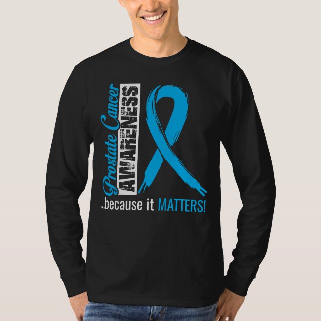 Prostate Cancer Awareness T-Shirt Gift Idea (Front)